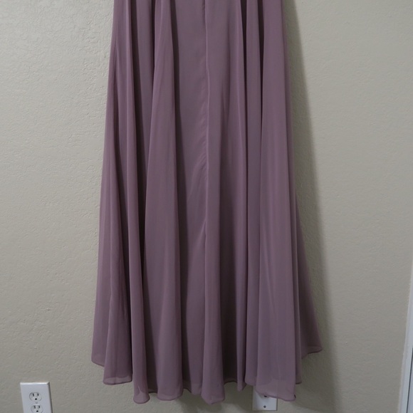 Jenny Yoo Annabelle Dress Strapless Maxi A-line Bridesmaid Prom‎ Wedding Purple - Picture 11 of 13